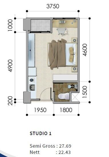 Hotel Room Plan, Hotel Room Design Plan, Small Apartment Layout, Apartemen Studio, Studio Apartment Floor Plans, Studio Floor Plans, Hotel Floor Plan, Hotel Floor, Apartment Floor Plan