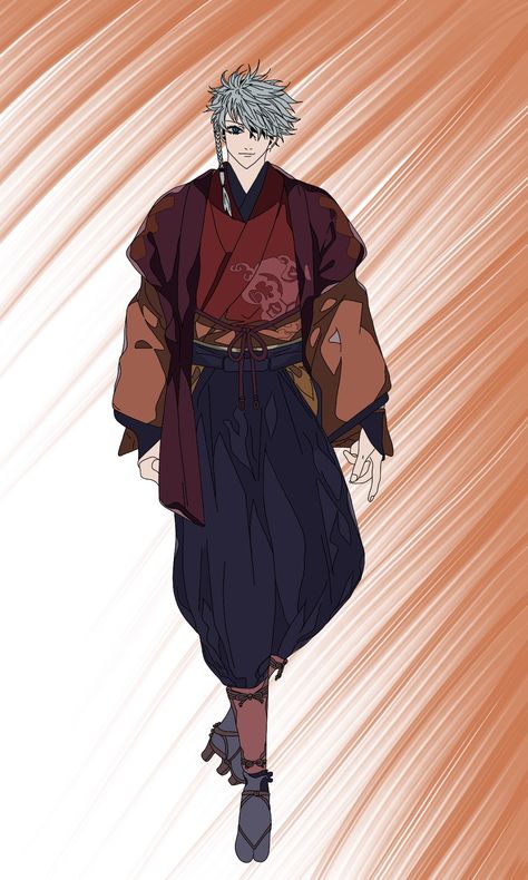 This attire is inspired by Sengoku period in Japan Sengoku Era, Japanese Attire, Sengoku Period, 16th Century, Period, Character Design, Japan, Quick Saves, Clothes