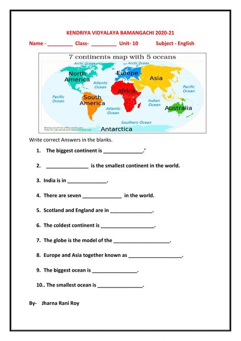 Grade 5 Social Science Worksheets, Globes And Maps Worksheets, Geography Vocabulary, Continents Activities, Spelling Bee Words, Map Skills Worksheets, Globe Map, Geography Worksheets, Geography For Kids