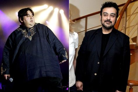 The lift karaday singer Adnan Sami is back after a 5 year hiatus from the music industry. But not only is Adnan back with a bang, he is also unrecognizable! The singer has lost significant amount of weight and has toned up pretty well looking like a complete hottie. Adnan tells several media sources that his appearance has led to very humorous situations in which people were not able to recognize him. His new album "Press Play" will be out soon! Adnan Sami, Bollywood Celebrities, Tai Chi, Vintage Hairstyles, Healthy Weight, New Album, Celebrities