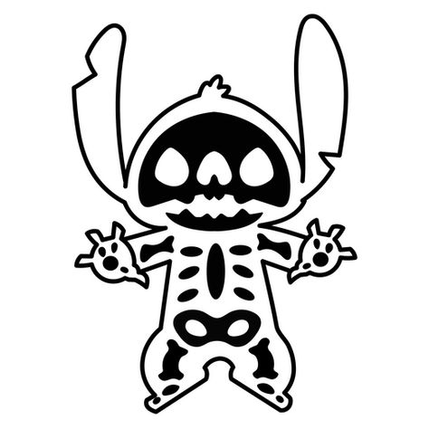 Stitch Upside Down Sticker - Sticker Mania Idee Cricut, Cricut Stencils, Stitch Drawing, Cricut Halloween, Halloween Drawings, Mini Drawings, Cricut Craft Room, Tattoo Design Drawings, Cricut Projects Vinyl