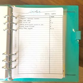 JoSoCrafty: FILOBUJO - Bullet Journaling in a Filofax or Ring-binder 3 Ring Binder Journal Ideas, Six Ring Binder Journal, Bujo Ring Binder, Bullet Journal Binder, 6 Ring Binder Planner, A5 Ring Binder Planner, Bullet Journal Minimalist, 3 Ring Binders, Ring Binder