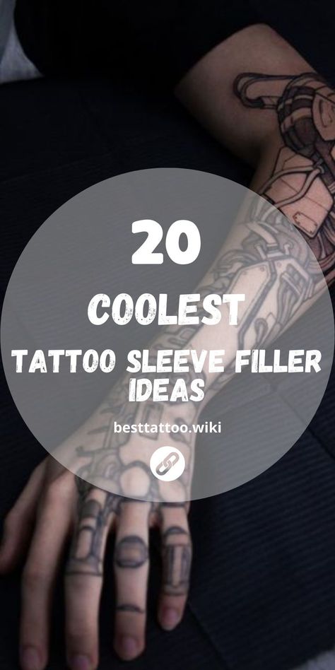 20 Exquisite Tattoo Sleeve Filler Ideas for Women in 2024: Traditional Backgrounds and Flower #tattooideas #tattoodesign #tattooart #tattoosforwomen #tattoomodel. Find out more here 👉https://www.theworldaccordingtome.org/body-art/?art477 Arm Sleeve Tattoos Fillers, Forearm Sleeve Filler Ideas, Mens Sleeve Filler Ideas, Ideas For Hand Tattoos, Tattoo Gap Filler Ideas Sleeve For Men, Best Tattoo Designs For Men Arm, Arm Sleeve Filler Tattoo, Tattoo Sleeve Background Ideas, Tattoo Designs Arms Men