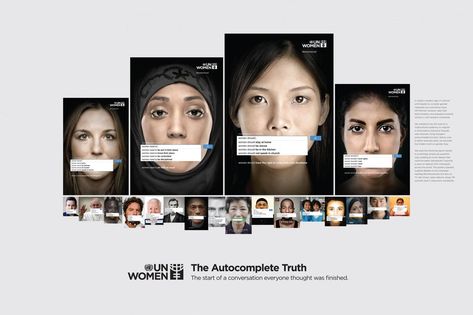 gender-equality-awareness-the-autocomplete-truth-1600-36810 Un Women, Ogilvy Mather, Impact Design, Design Campaign, Bff Poses, Womens Safety, Social Campaign, Online Campaign, Campaign Logo