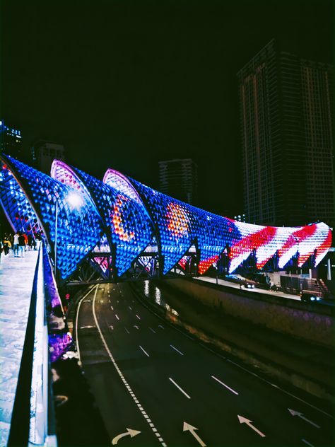 The flag of Malaysia seen at Saloma Bridge Saloma Bridge, Travel Tattoo Sleeve, Travelers Tattoo, Traveller Tattoo, Traveler Tattoos, Travelling Tattoos, Tattoo Ideas Travel, Traveler Tattoo, Flag Of Malaysia