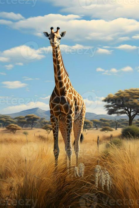 Giraffe in Serengeti National Park, Tanzania, Africa Tanzania Africa, Serengeti National Park, Tanzania, Free Stock Photos, National Park, Parka, Tourism, National Parks, Royalty Free Stock Photos