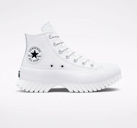 White leather converse