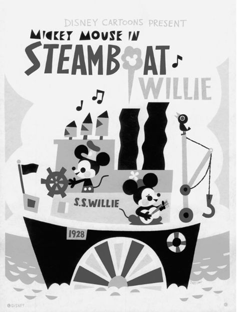 Joey Chou, Cartoon Present, Disney Prints, Disney Theme Party, Mary Blair, Disney Shorts, Steamboat Willie, Disney Concept Art, Downtown Disney