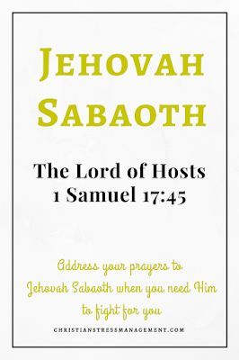 Jehovah Sabaoth is from 1 Samuel 17:45 and it meansmThe Lord of Hosts Characteristics Of God, Jehovah Names, Samuel 17, The Names Of God, Mom Cave, Names Of Christ, Attributes Of God, Inspirational Blogs, Bible Study Help