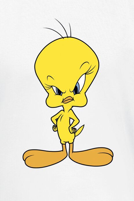 How To Draw Tweety Bird, Tweety Bird Aesthetic, Tweety Drawing, Tweety Bird Tattoo, Looney Tunes Tattoo, Cholo Tattoo, Tweety Bird Drawing, Bird Paintings On Canvas, Aryton Senna