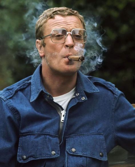 Michael Caine, Comme Des Garcons, Cigars, Cool Kids, Style Icons, Gentleman, A Man, Classic Style, Personal Style