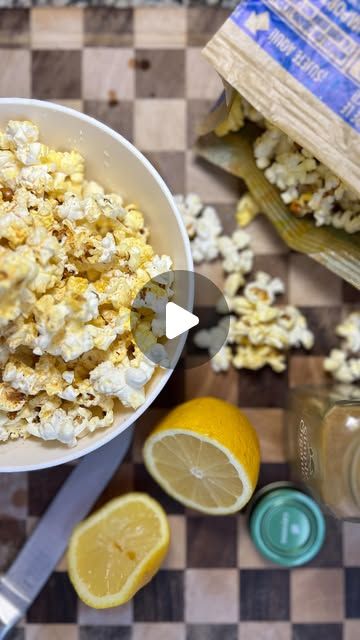 Dijana | hazeleyesmom.com on Instagram: "What’s your favorite way to eat popcorn? What toppings do you like? 🍿 #popcorn @popsecretpop 

For me it’s with freshly squeezed lemon juice and cayenne pepper 😋 An old coworker shared this with me years ago and I have been eating it like this ever since 😁 Thanks, Angel!" Squeezed Lemon, Cayenne Pepper, Cayenne Peppers, How To Squeeze Lemons, Cayenne, Lemon Juice, Popcorn, Juice, Lemon