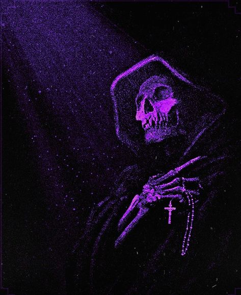 Purple Skeleton Pfp, Dark Purple Pfp, Purple Skull, Black And Purple Wallpaper, Album Artwork Cover Art, Dark Purple Wallpaper, Dark Purple Aesthetic, Gothic Wallpaper, Pix Art