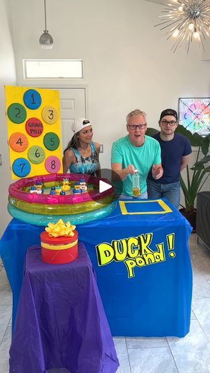 Duck Pond carnival game for fun and prizes | prize | Duck Pond carnival game for fun and prizes | By Planet Gooch | Facebook Diy Duck Pond Carnival Game, Rubber Duck Games For Adults, Duck Pond Carnival Game, Poke Game, Diy Carnival Games, Diy Carnival, Games For Fun, Lucky Duck, Duck Pond