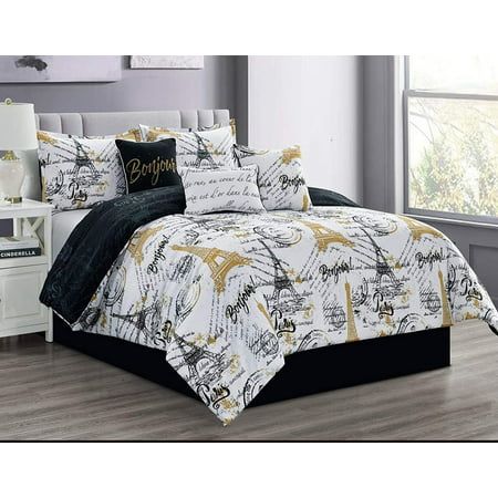 Chanel Bedroom Comforter, Loui Vuitton Bugs Bunny Bedding Set, Gucci Bedding Set Blue, Lv Inspired Bedding, Loui Vuttion Bedding Set, Coco Chanel Bedding Set, Paris Comforter Set, Paris Bedding, Timeless Bedding