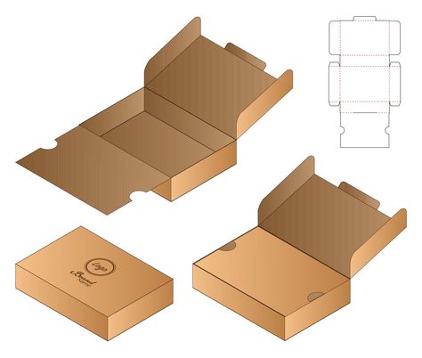 Download the Box packaging die cut template design. 3d mock-up 2271932 royalty-free Vector from Vecteezy for your project and explore over a million other vectors, icons and clipart graphics! Packaging Die Cut, Die Cut Boxes, Packaging Template Design, Packaging Ideas Business, Packaging Template, Shirt Design Inspiration, Cardboard Art, Box Packaging Design, Cardboard Packaging