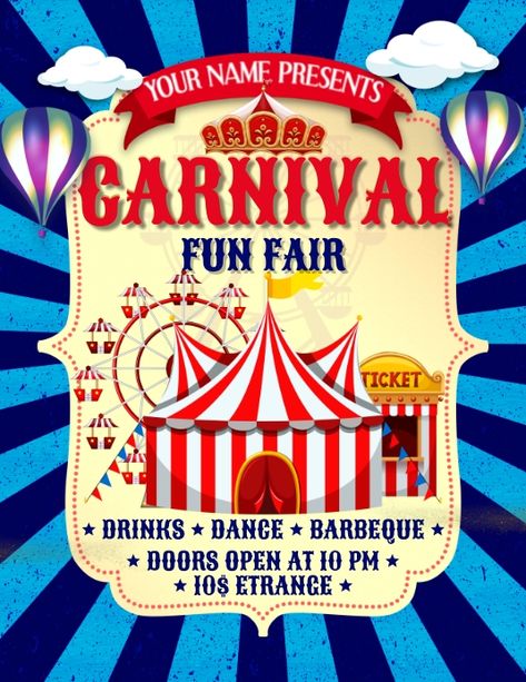 780+ customizable design templates for ‘1st circus clowns’ Band Flyer, Ads Poster, Guitar Poster, Circus Clowns, Carnival Circus, Guitar Posters, Circus Poster, Award Ceremony, Fun Fair