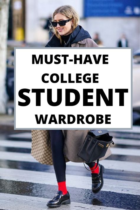 Winter Outfit College Student, Capsule Wardrobe For College Students, Winter Outfits College Student Casual, Business Casual For College Students, College Winter Outfits Student, University Winter Outfits, College Students Outfits, Winter Outfits College Student, University Style Student Outfits