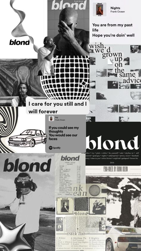 Frank Ocean Wallpaper Collage, Wallpapers Frank Ocean, Wiseman Frank Ocean, Frank Ocean Quotes, Frank Ocean Lyrics, Champagne Coast, Frank Ocean Wallpaper, Rap Art, Tyler The Creator Wallpaper