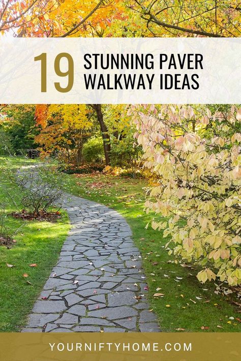 Paver Walkway Ideas, Outdoor Makeover, Paver Walkway, Walkway Ideas, Backyard Inspo, Modern Minimalism, Walkway, Endless Possibilities, Curb Appeal