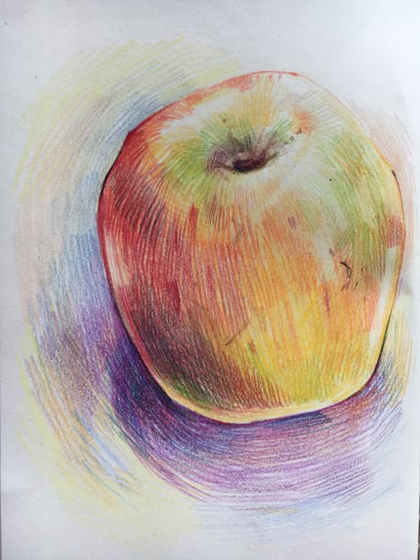 Color Pencil Illustration, Sky Art Painting, Colored Pencil Drawing, Color Pencil Art, Fruit Art, Color Pencil Drawing, Color Pencil, Pencil Illustration, Pen Art