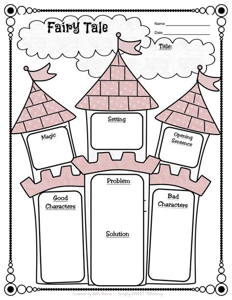 Fairy Tale Story Map.pdf Fractured Fairy Tales Unit, Fairy Tales Kindergarten, First Grade Books, Fairy Tale Writing, Fairy Tale Activities, Fairy Tales Unit, Fractured Fairy Tales, Fairy Tale Theme, Traditional Tales