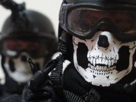 Skull Mask With Fangs - "The Preacher's henchmen ~ The Deciples Skull Mask, Paintball, Face Mask, Mask