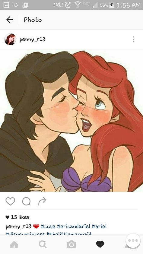 Ariel and Eric *Me & You someday!!! 😉😉😉😘😘😘❤❤❤ Sketches Pictures, Ariel Disney, Disney Ariel, Disney Couples, Pinturas Disney, Disney Life, Ariel The Little Mermaid, Disney Dream, Love Drawings