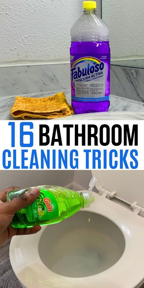 Bathroom Hacks, Easy Cleaning Hacks, Homemade Laundry, Diy Cleaning Solution, Homemade Cleaning Solutions, Cleaning Tricks, Diy Cleaning Hacks, Bathroom Smells, Bathroom Cleaning Hacks