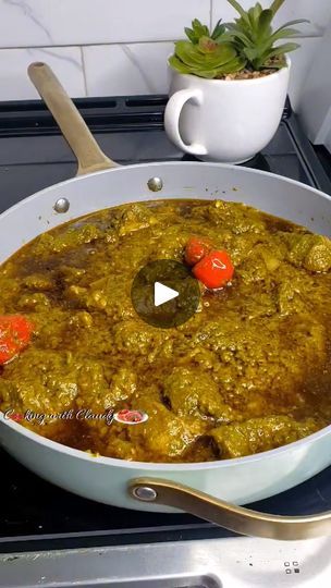 245K views · 7.3K reactions | The Best Cassava Leaf Stew. Salone way 🇸🇱! | By Cooking With Claudy | Facebook Cassava Leaf Recipe, Cassava Leaf Stew, Stew, Meal Planning, Good Things