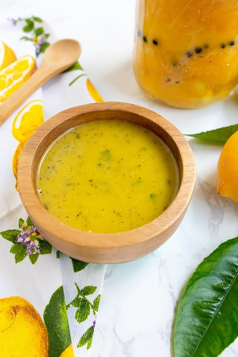 Preserved Lemon Dressing, Preserved Lemon Sauce, Preserved Lemon Desserts, Preserved Lemon Vinaigrette, Recipes Using Preserved Lemons, Preserved Lemon Recipes Using, How To Use Preserved Lemons, Preserved Lemons Recipes, Lemon Salad