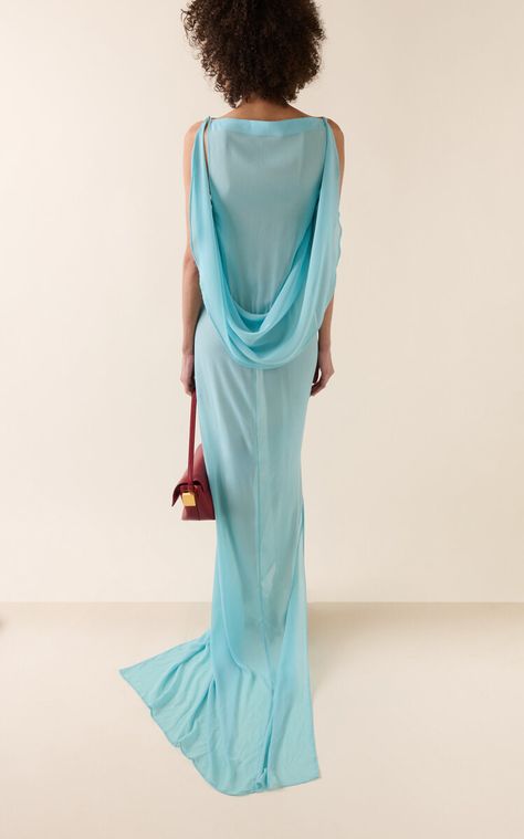 MODA OPERANDI: JACQUEMUS Vela Strapless Crepe-Chiffon Peplum Maxi Dress and Leather Bucket Bag… Casa Malaparte, Peplum Maxi Dress, Jacquemus Dress, Simon Porte Jacquemus, Skirt Shapewear, Crepe Maxi Dress, Fall 24, Bridal Event, Runway Dresses