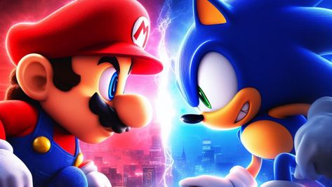 Discover how the historic rivalry between Mario and Sonic reignites as both gaming giants release new titles in the same week for the first time since 1992. Examine how the franchises are evolving while staying true to their roots. #GameDesign #GameReleases #gamingrivalry #MariovsSonic #platformers #SonicSuperstars #SuperMarioBrosWonder #Twitchstreamers Mario Vs Sonic, Mario And Sonic, Super Mario Land, New Games, Super Mario Bros, Mario Bros, News Games, Super Mario, Game Design