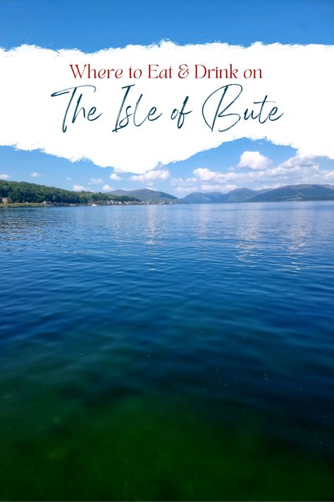 A guide on where to eat and drink on the Isle of Bute Isle Of Bute Scotland, Scotland Food, Isle Of Bute, Scottish Islands, Scotland Highlands, Event Organiser, Visit Scotland, Weekend Breaks, Scottish Highlands