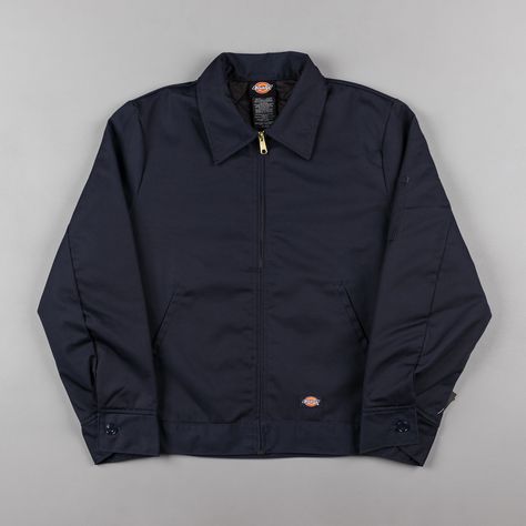 Dickies Lined Eisenhower Jacket - Dark Navy Eisenhower Jacket, Skate Clothing, Skate Store, Skating Outfits, Contemporary Fashion, Dark Navy, Nike Jacket, Clothing Store, Bomber Jacket