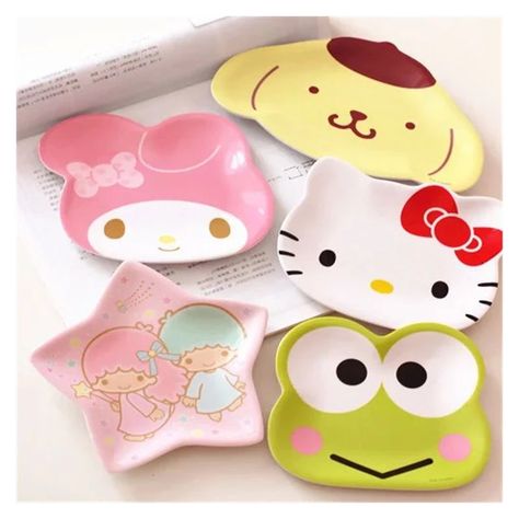 Some aesthetic thung i found on the internet uwu Snack Holders, Pastel Cupcakes, Melody Hello Kitty, Tanah Liat, Cake Display, Feeding Kids, Cute Fruit, Cute Clay, Fruit Plate