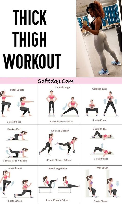 Hip Gain Workout, Workouts For Bigger Quads, Workout To Get Bigger Hips, At Home Bigger Thigh Workout, How To Get Bigger But And Hips, Get Thunder Thigh Workout, Waist And Thigh Workout, How To Get Bigger Glutes At Home, How To Gain Thigh Muscle