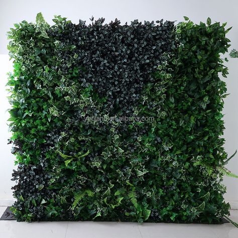 Grass Flower Wall, Flower Wall For Wedding, Flower Wall Wedding Backdrop, Leaves Backdrop, Wall For Wedding, Enchanted Forest Prom, Floral Party Decorations, Baby Shower Photography, Flower Wall Wedding