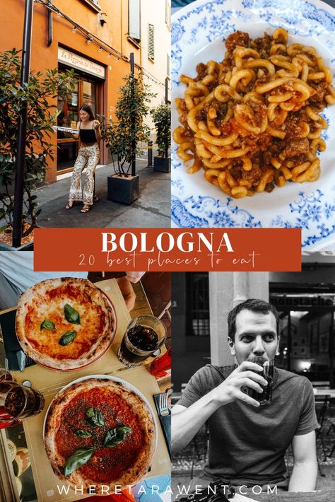 20 of The Best Restaurants in Bologna, Italy: Where to Eat in Bologna — Where Tara Went Lasagna Bolognese, Ragu Sauce, Bologna Italy, Italian Coffee, Long History, Fresh Eggs, Tortellini, Best Places To Eat, Bologna