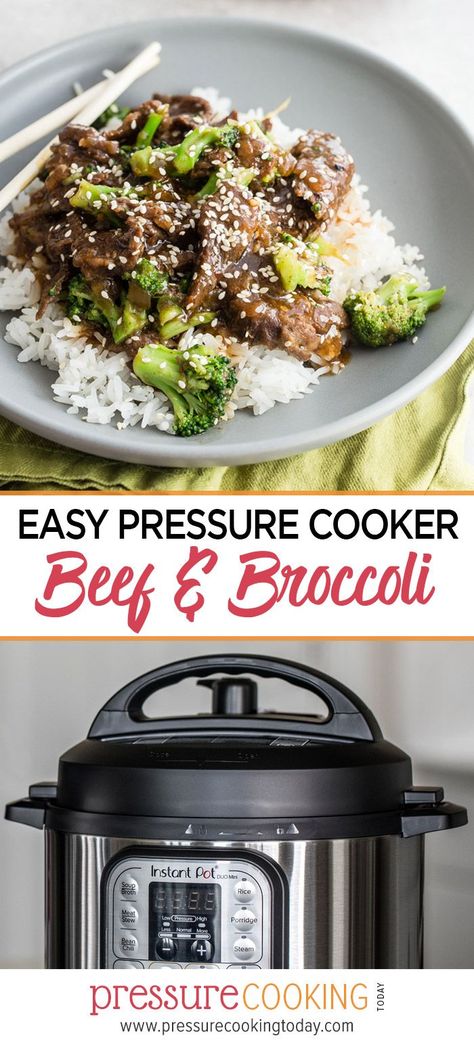 London Broil Recipes Instapot, Beef And Broccoli Instant Pot, Thicken Sauce, Multicooker Recipes, Pressure Cooker Beef, Salt Beef, Beef And Broccoli Recipe, London Broil Recipes, Beef Recipe Instant Pot