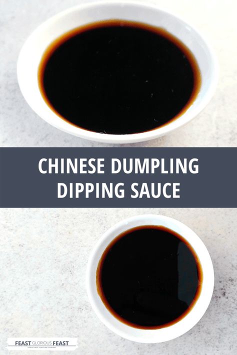 Sauce For Chinese Dumplings, Homemade Dumpling Sauce, Steamed Dumpling Sauce, Sweet Dumpling Sauce, How To Make Dumpling Sauce, Dumpling Dipping Sauce Easy, Chinese Dumpling Sauce Recipe, Chinese Dumpling Sauce, Chinese Dipping Sauce