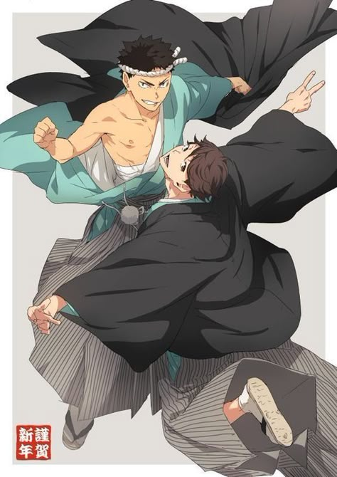 Iwaizumi Hajime, Oikawa Tooru, Volleyball Anime, Haikyuu Ships, Haikyuu Manga, Haikyuu Characters, Haikyuu Fanart, Art Anime, Haikyuu Anime