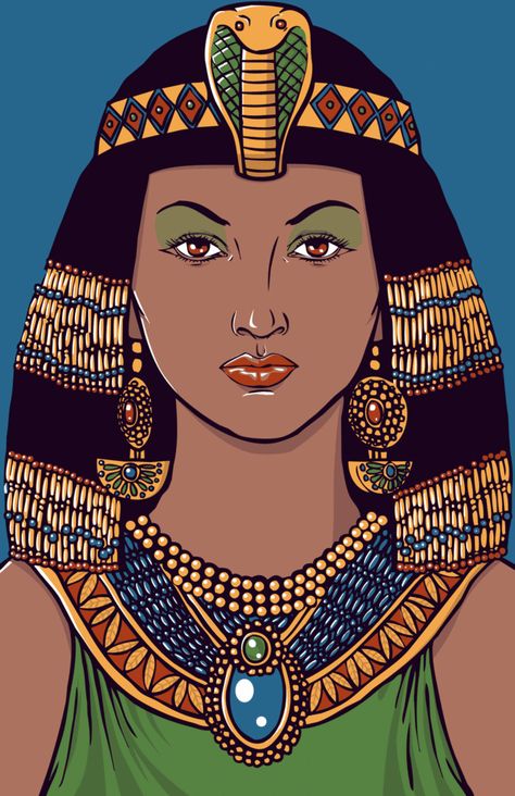 I only recently got a peek at what Americans call ‘Princess Culture’ and sort of connected why the little girls all wanted pink frocks that look like 17th century designs, like to wear … Hatshepsut Art, Nubian Queen Art, African Goddesses, Egyptian Drawings, Egyptian Painting, Historical Warriors, Egyptian Women, Nubian Queen, Iconic Images