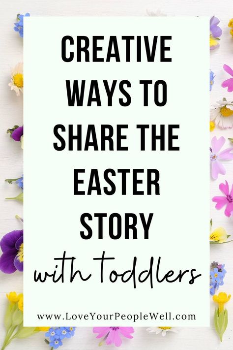 Every Christian mom can use these simple ideas to engage your kids in the FULL Easter story... for preschoolers! Easter Story For Preschoolers, Palm Sunday Story, Easter Story For Kids, Exodus 12, Praying For Your Family, Jesus Sacrifice, Jonah And The Whale, Why Jesus, Easter Story