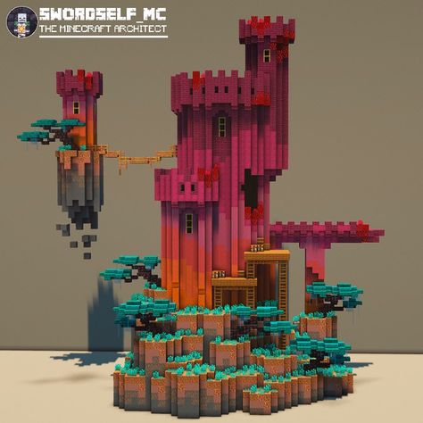 Swordself_MC on Instagram: “Abandoned castle 🏰 ————————————————————— Block palette by: @minecraftpalettes ————————————————————— #minecraft #minecraftarchitecture…” Surreal Minecraft Builds, Minecraft Dragon Castle, Minecraft Abandoned Castle, Minecraft Castle Block Palette, Minecraft Cute Castle, Abandoned Minecraft Builds, Castle Build Minecraft, Block Pallet Minecraft, Minecraft Nether Castle