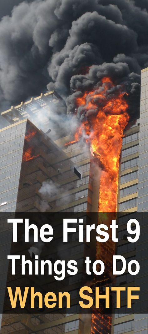 What exactly should you do if the SHTF? Graywolf Survival wrote an excellent article that answers this question. Every prepper should read this. #shtf #disastersurvival #prepper #preparedness Survival Knowledge, Survival Preparedness, Shtf Survival, Shtf Preparedness, Doomsday Prepping, Survival Supplies, Emergency Preparation, Apocalypse Survival, Survival Shelter