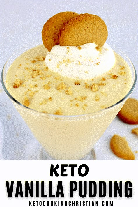 Keto Vanilla Pudding This easy, made from scratch Keto Vanilla Pudding is so rich and creamy, you’ll never think about using store-bought sugar-free pudding again. #ketopudding #lowcarbpudding #sugarfreepudding Low Carb Pudding Recipes, Keto Vanilla Pudding, Keto Pudding Mousse, Keto Party Food Appetizers, Keto Puddings, Keto Party Food, Vanilla Pudding Recipes, Sugar Free Vanilla Pudding, Gluten Free Party Food