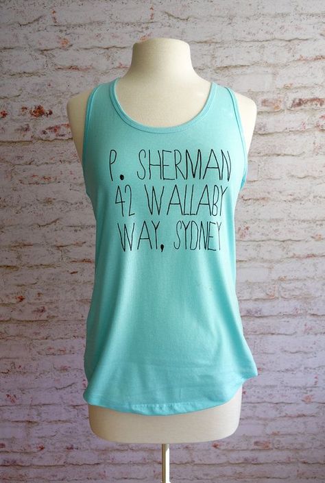 P. Sherman Finding Nemo tank top finding nemo by rachelwalter Finding Nemo Shirt, Mod Podge Photo Transfer, Dory Birthday Party, Finding Dory Birthday, Dory Birthday, Dory Party, Nemo Party, Nemo Dory, Nemo Birthday