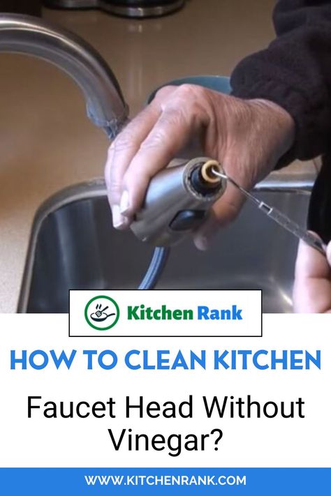 Cleaning Kitchen faucets can be a real challenge, but using vinegar can surely help. However, homeowners often avoid the use of vinegar for cleaning due to its strong smell and look for alternatives. But how to clean the kitchen faucet head without vinegar? There are quite a few alternatives to cleaning faucet heads without vinegar. Let’s check it out. #Kitchen #cleaning Vinegar For Cleaning, How To Clean Kitchen, Baking Soda Lemon Juice, Clean The Kitchen, Modern Kitchen Faucet, Baking Soda And Lemon, Cleaning Faucets, Kitchen Safety, Cleaning Kitchen