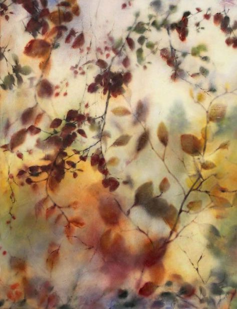 Photo Encaustic, Autumn Tones, Encaustic Art, Ethereal Beauty, Abstract Photography, Art Education, Pretty Art, Fall Vibes, Architecture Art